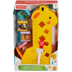 Juguete para Bebés Fisher-Price Peek-A-Blocks Jirafa<Mattel New