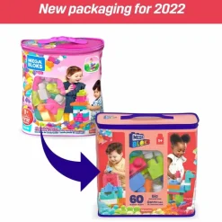 Juguete para Bebés Mega Bloks Bolsa de 60 Piezas-1<Mattel Clearance