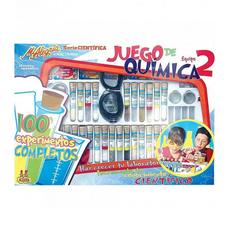 Juguetes Mi Alegría Química Mediana con 100 Experimentos<Mi Alegria Sale
