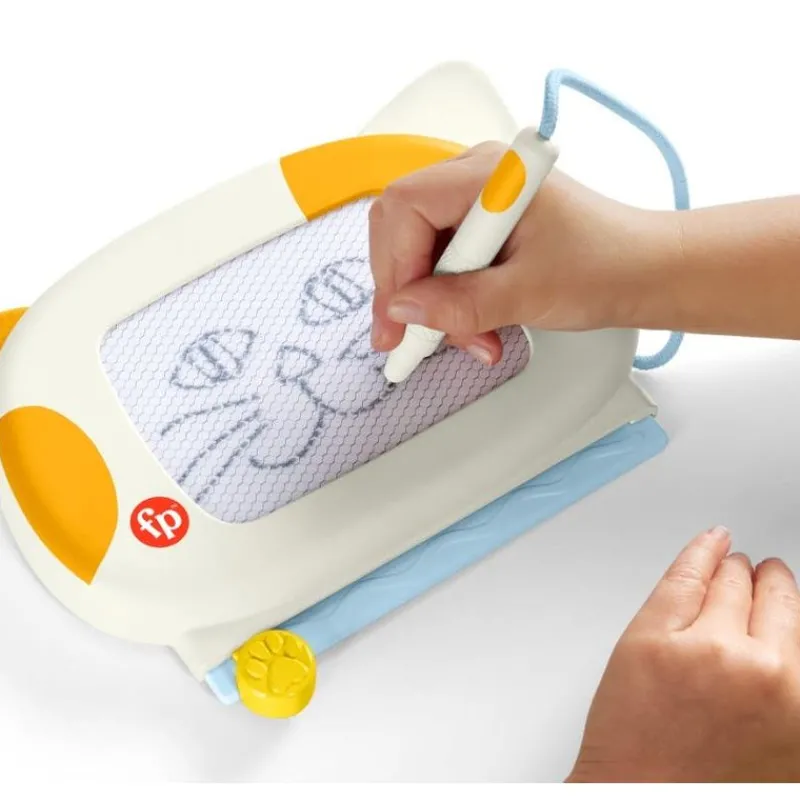 Juguetes para Bebés Fisher-Price Pizarrón Magnético de Gatito<Mattel New