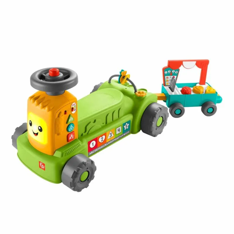 Juguetes para Bebés Fisher-Price Tractor de Aprendizaje 4-1<Mattel Best
