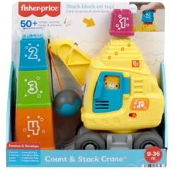 Juguetes para Bebés Fisher-Price Grúa, Juega y Aprende a Contar<Mattel Sale