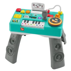 Juguetes para Bebés Fisher-Price Mesa Músical con Piano con 3 modos de Sonido y Mix de Dj<Mattel Clearance