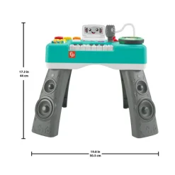 Juguetes para Bebés Fisher-Price Mesa Músical con Piano con 3 modos de Sonido y Mix de Dj<Mattel Clearance