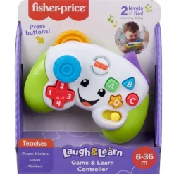 Juguetes para Bebés Fisher-Price Control de Videojuego Juega y Aprende<Mattel Online