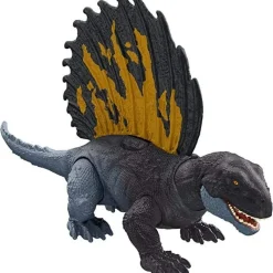 Jurassic World Dinosaurio de Colección Edaphosaurus Mordida Mortal Con Código de Realidad Aumentada<Mattel Hot