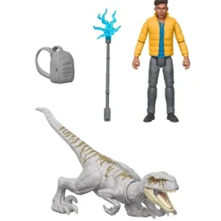 Jurassic World Animado Set de Juegos Incluye Dinosauiro, Personaje Humano y Realidad Aumentada<Mattel Sale