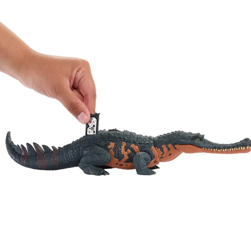 Jurassic World Dinosaurio Colección Gryposuchu Rugido Feroz HTK71<Mattel Outlet