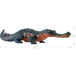 Jurassic World Dinosaurio Colección Gryposuchu Rugido Feroz HTK71<Mattel Outlet