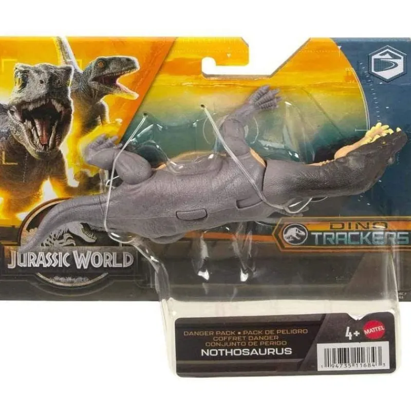 Jurassic World Dinosaurio Colección Nothosaurus Con Código de Realidad Aumentada<Mattel Fashion