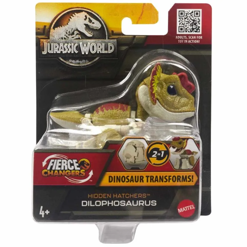 Jurassic World Dinosaurio Transformable Incubadora Dilophosaurus<Mattel Sale
