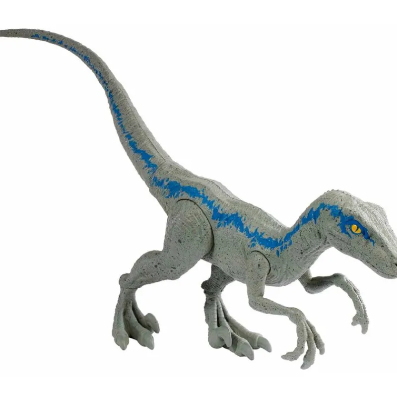 Jurassic World Dinosaurio Velociraptor Blue 12"<Mattel Best