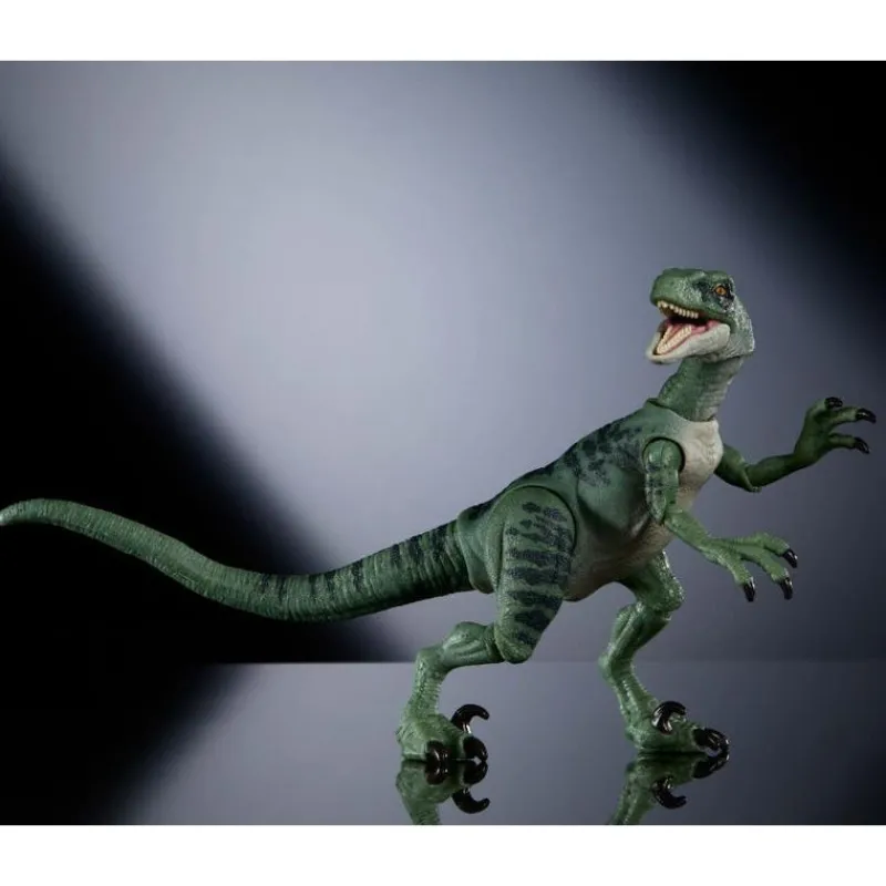Jurassic World Hammond Collection Dinosaurio Velociraptor Delta HTV63<Mattel New