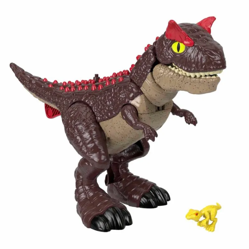 Jurassic World Imaginext Dinosaurio Carnotaurus con Luces modo Defensa<Mattel Outlet