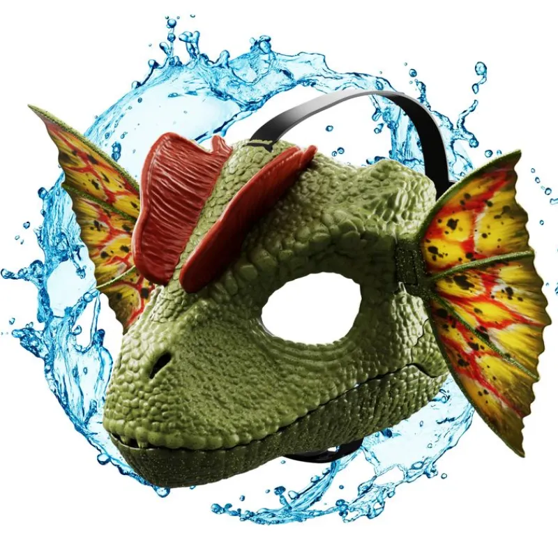 Jurassic World Máscara Dilophosaurus Lanza-Veneno<Mattel Sale