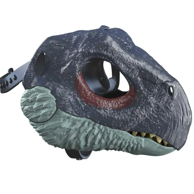 Jurassic World Máscara Electrónica de Dinosaurio Azul<Mattel Discount