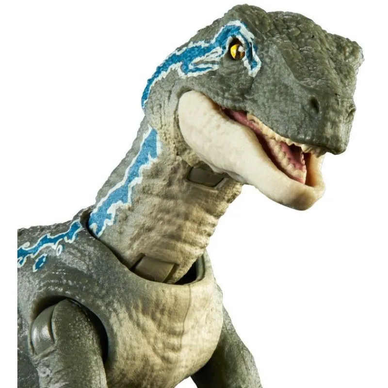 Jurassic World Set de Juegos Collection Velociraptor Blue HTV62<Mattel Hot