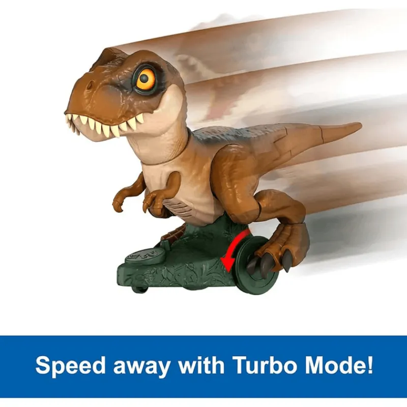 Jurassic World T. Rex Furia Rugiente con Control Remoto HTP60<Mattel Hot