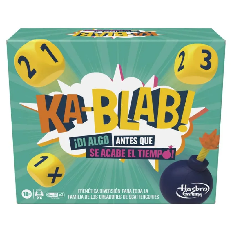 KaBlab ¡Di Algo Antes que se Acabe el Tiempo! Juego de Mesa<Hasbro Best