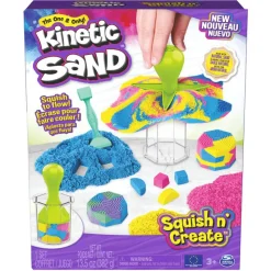 Kinetic Sand Set de Juegos Aplasta y Crea<Spin Master Sale