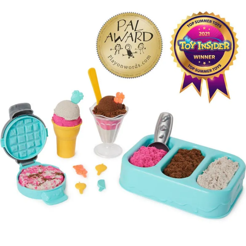 Kinetic Sand Set de Juegos Fábrica de Helados y Postres<Spin Master Discount
