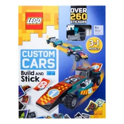 Lego Libro Construye Y Pega Superautos De Carrera<Novelty New