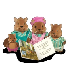 Lil Woodzeez Familia Ardillas<Importacion Juguetron Best