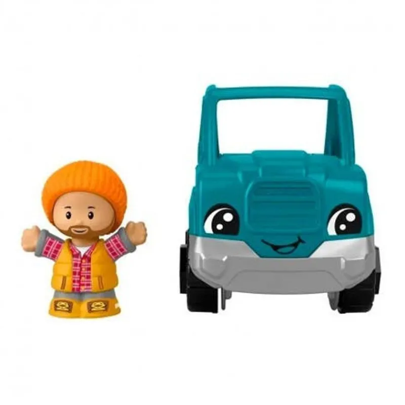 Little People Carrito Azul con Figura<Mattel Clearance