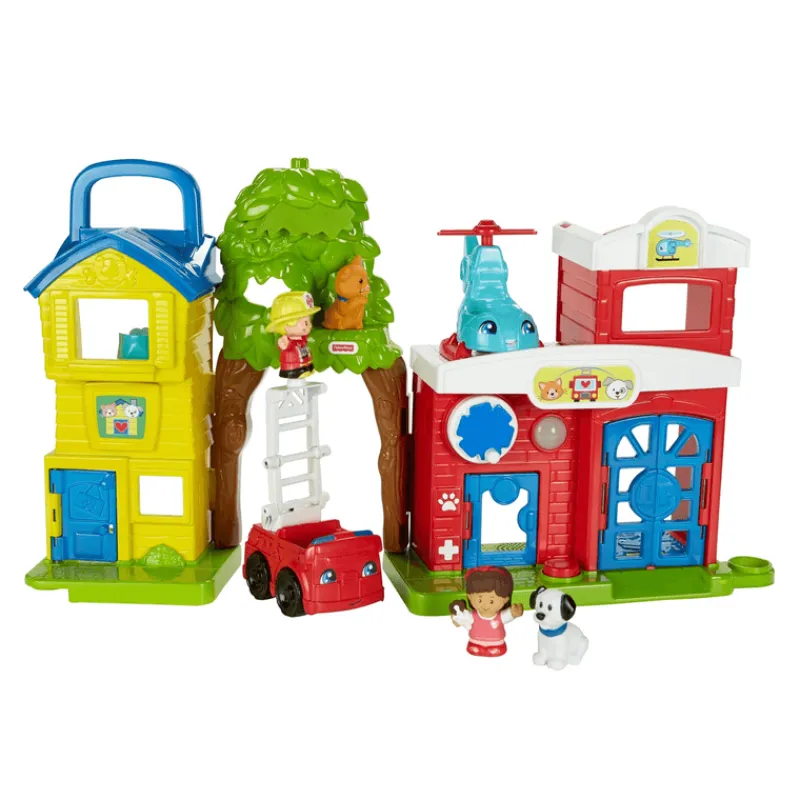 Little People Estación Rescate De Mascotas<Mattel Hot