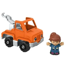 Little People Grúa Naranja con Figura<Mattel Fashion