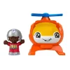 Little People Helicóptero Azul con Figura<Mattel Discount