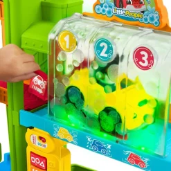 Little People Set de Garaje de Vehículos<Mattel Best