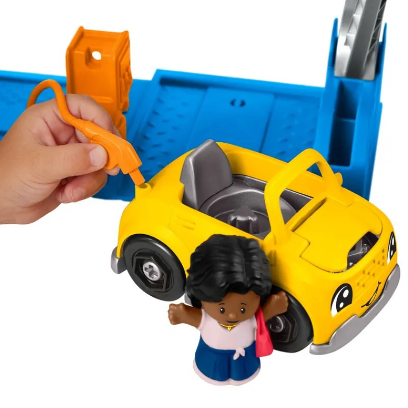 Little People Set de Garaje de Vehículos<Mattel Best