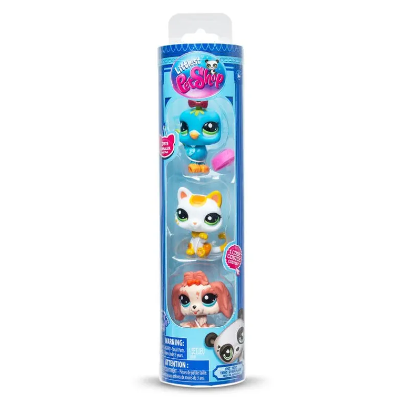 Littlest Pet Tubo de 3 mascotitas<Bandai Online