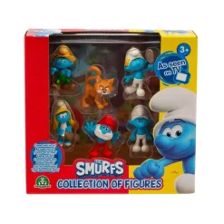 Los Pitufos Multipack con 6 Mini Muñecos con Azrael<Famosa Online