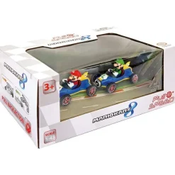 Mario Kart Set de 2 Vehículos de Mario y Luigi<Importacion Juguetron Sale