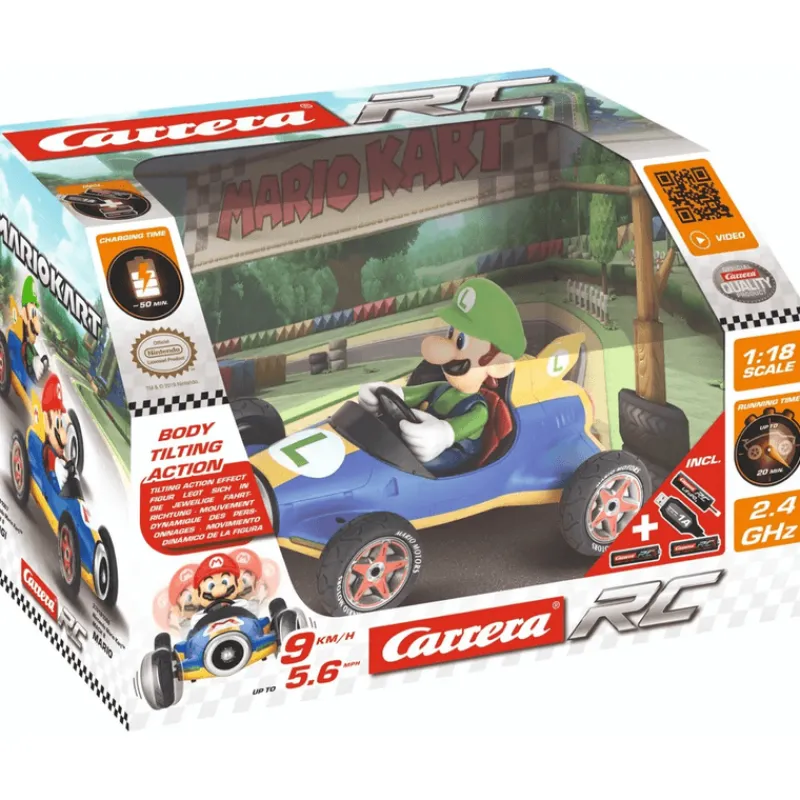 Mario Kart Vehículo Radio Control de Luigi<Importacion Juguetron Online