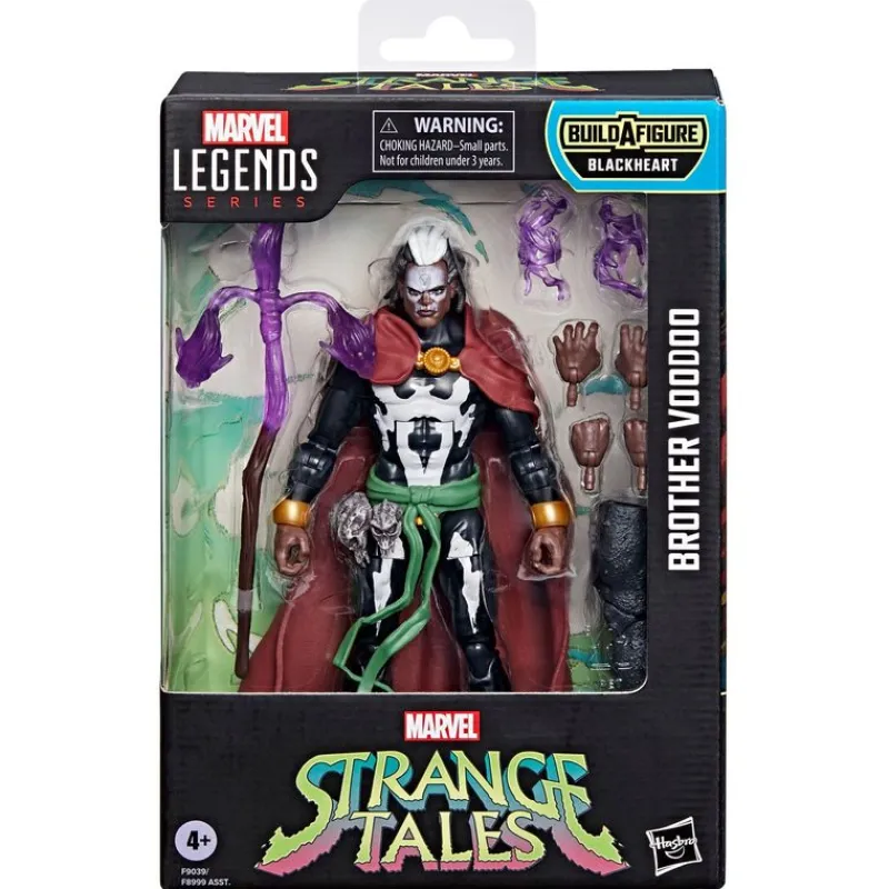 Marvel Legends Series, Strange Tales - Figura de acción Coleccionable de Brother Voodoo F9039<Hasbro Fashion