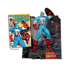 Mcfarlane Marvel Collection Captain America By Tod 6074993<Spin Master Hot
