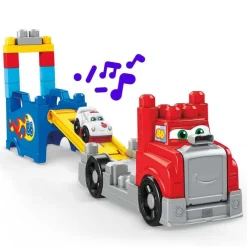 Mega Blloks Camión Construye y Corre con 5 sonidos y Pista<Mattel Online