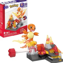 MEGA Pokémon Juguete El giro tipo fuego de Charmander HDL75<Mattel Hot