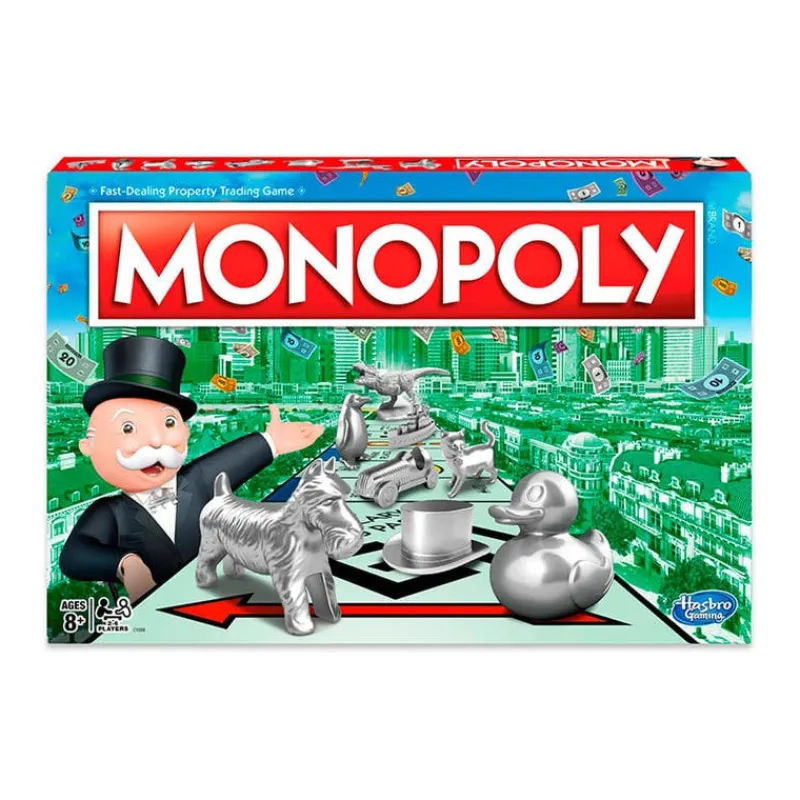 Monopoly Clásico Juegos de Mesa<Hasbro Fashion