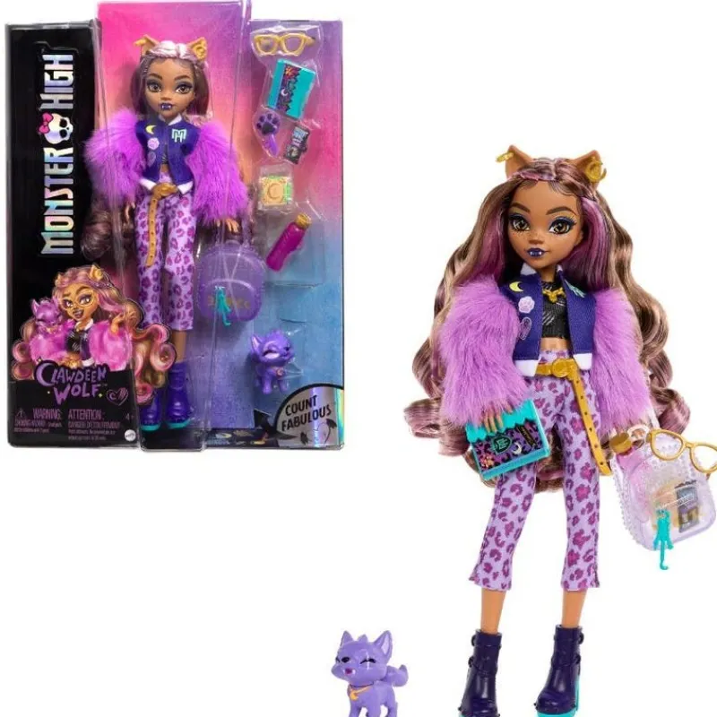 Monster High Fashion Doll Clawdeen Nuevo Look<Mattel Hot