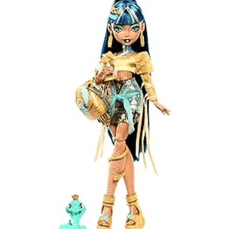 Monster High Muñeca Cleo Nuevo Look para niñas HPD53<Mattel Best