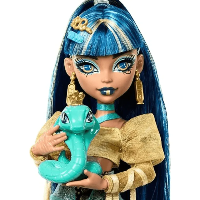 Monster High Muñeca Cleo Nuevo Look para niñas HPD53<Mattel Best