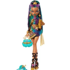 Monster High Muñeca Nefera para niñas HPD53<Mattel Fashion