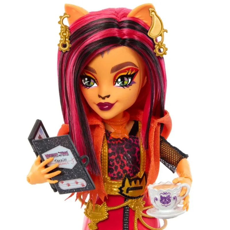 Monster High Secret Sustos Neon Fashion Doll Toralei<Mattel Sale
