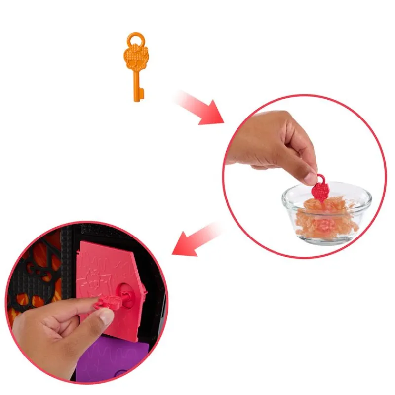 Monster High Secret Sustos Neon Fashion Doll Toralei<Mattel Sale