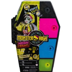 Monster High Secret Sustos Neon Fashion Doll Frankie<Mattel Discount