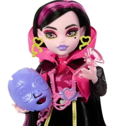 Monster High Secret Sustos Neon Fashion Doll Draculaura<Mattel Clearance